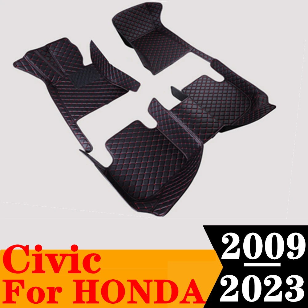 

Автомобильные коврики для HONDA CIVIC 2023, 2022, 2021, 20, 2019, 2018-2012, 2011, 2010, 2009