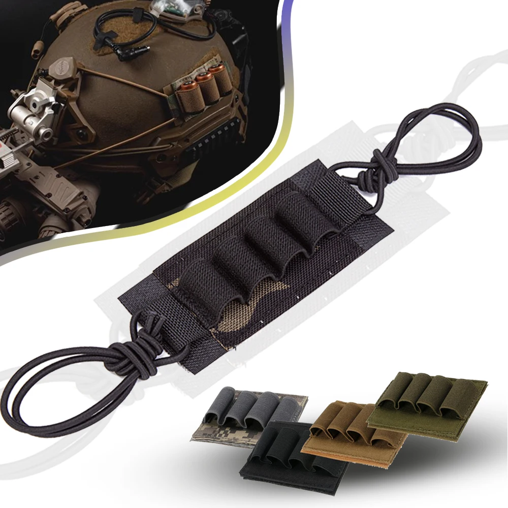 

Tactical Helmet NVG Hook Loop Elastic Batteries Holder Night Vision Device Fixed Strap Band Hunting Helmet Mount Lanyard