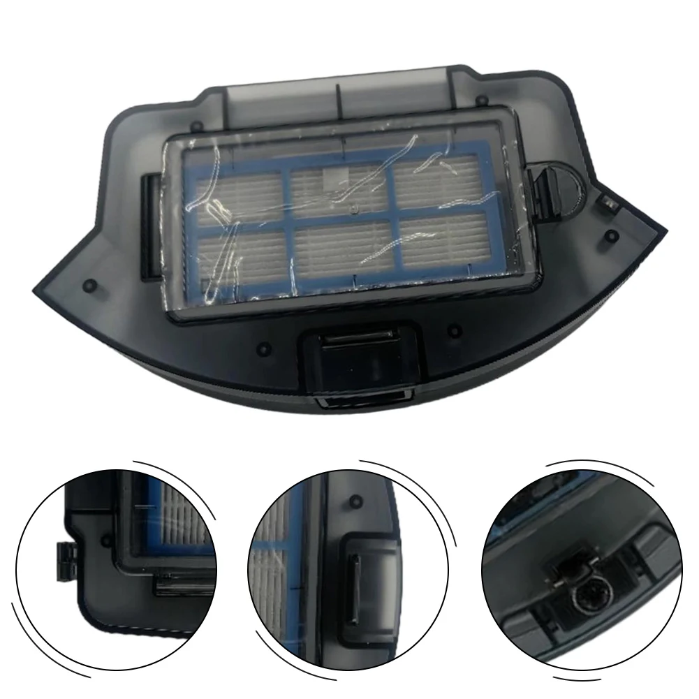 

2025 New Replacement Dust Bin With HEPA Filter, ABS Dust Box Compatible With Hosome= G9070 Robot Vacuum Cleaner Home Clean Tools