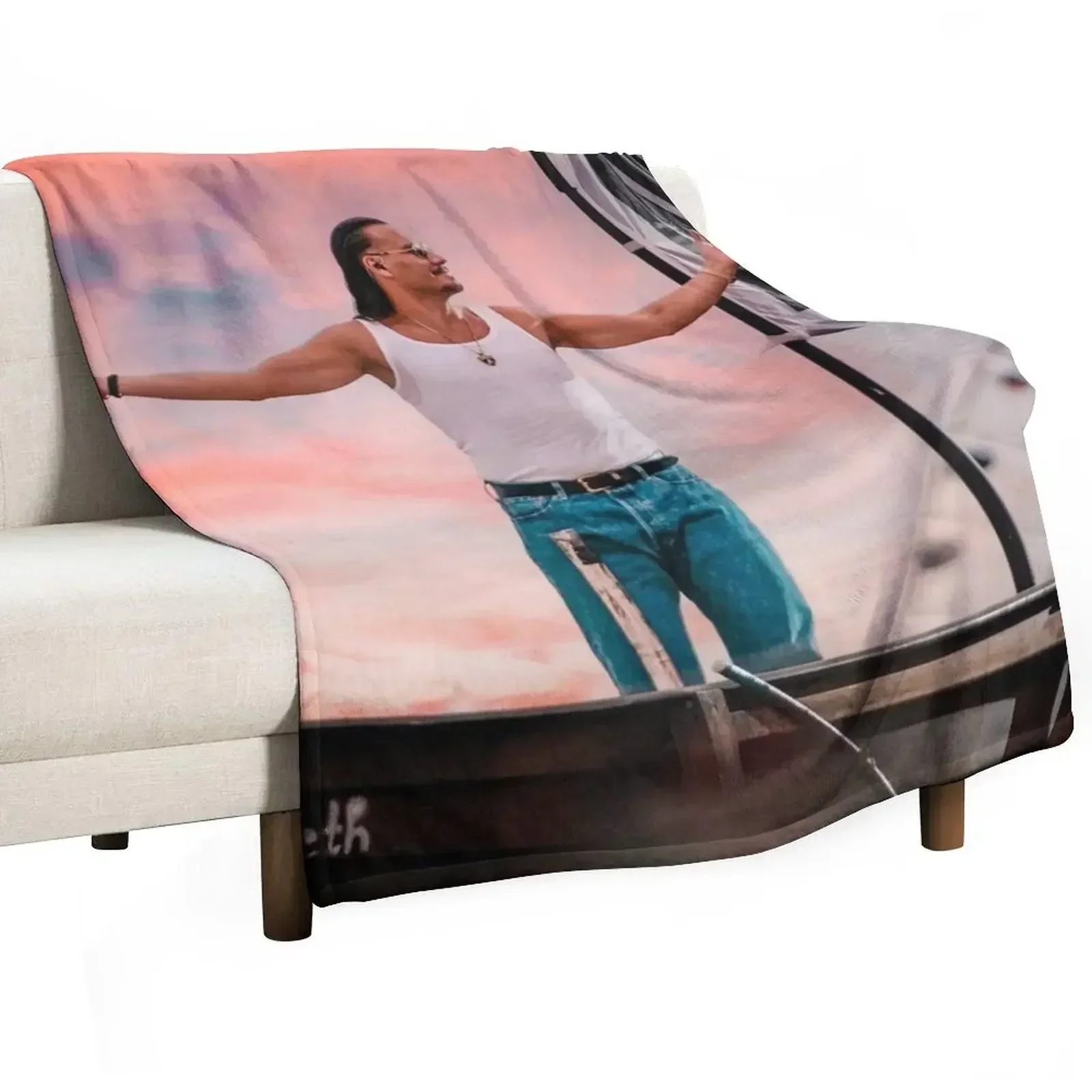 APC207 Throw Blanket Luxury Soft Big Camping Sleeping Bag Plaid on the sofa Custom Blankets