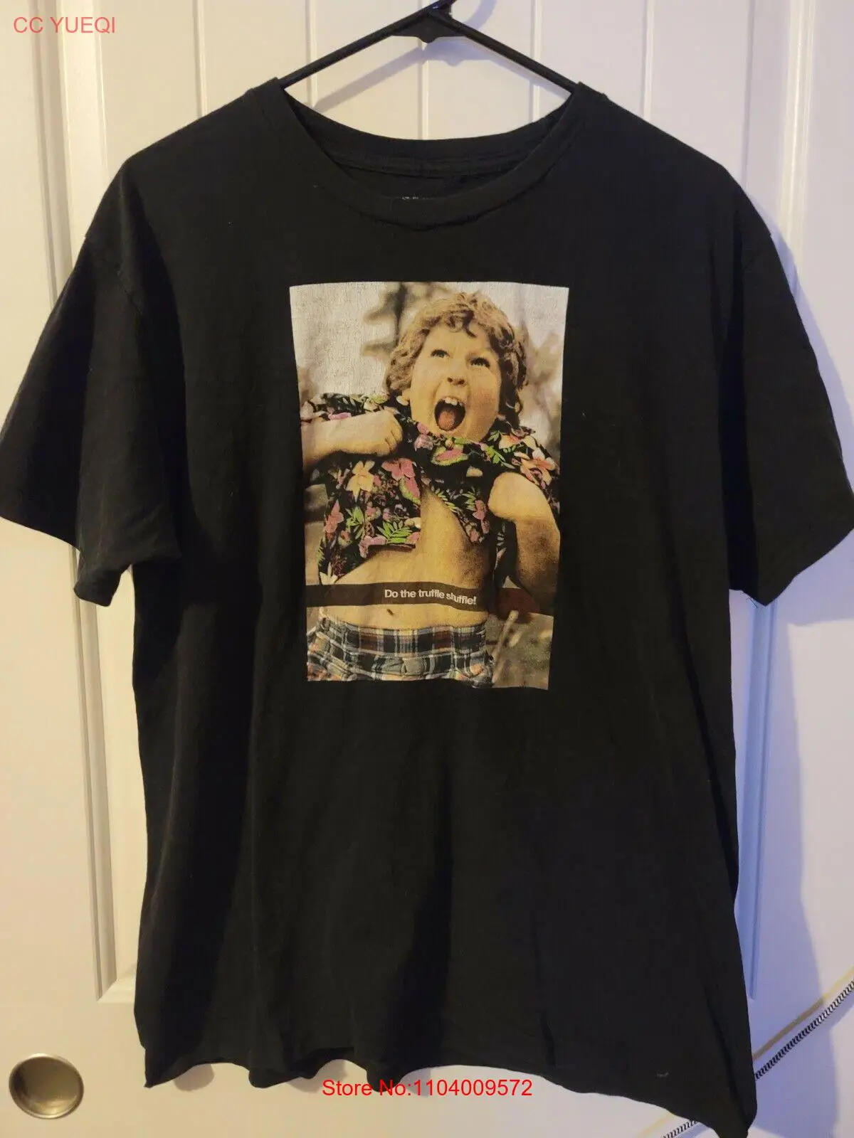 The Goonies Shirt Adult Large Truffle Shuffle Short Sleeve