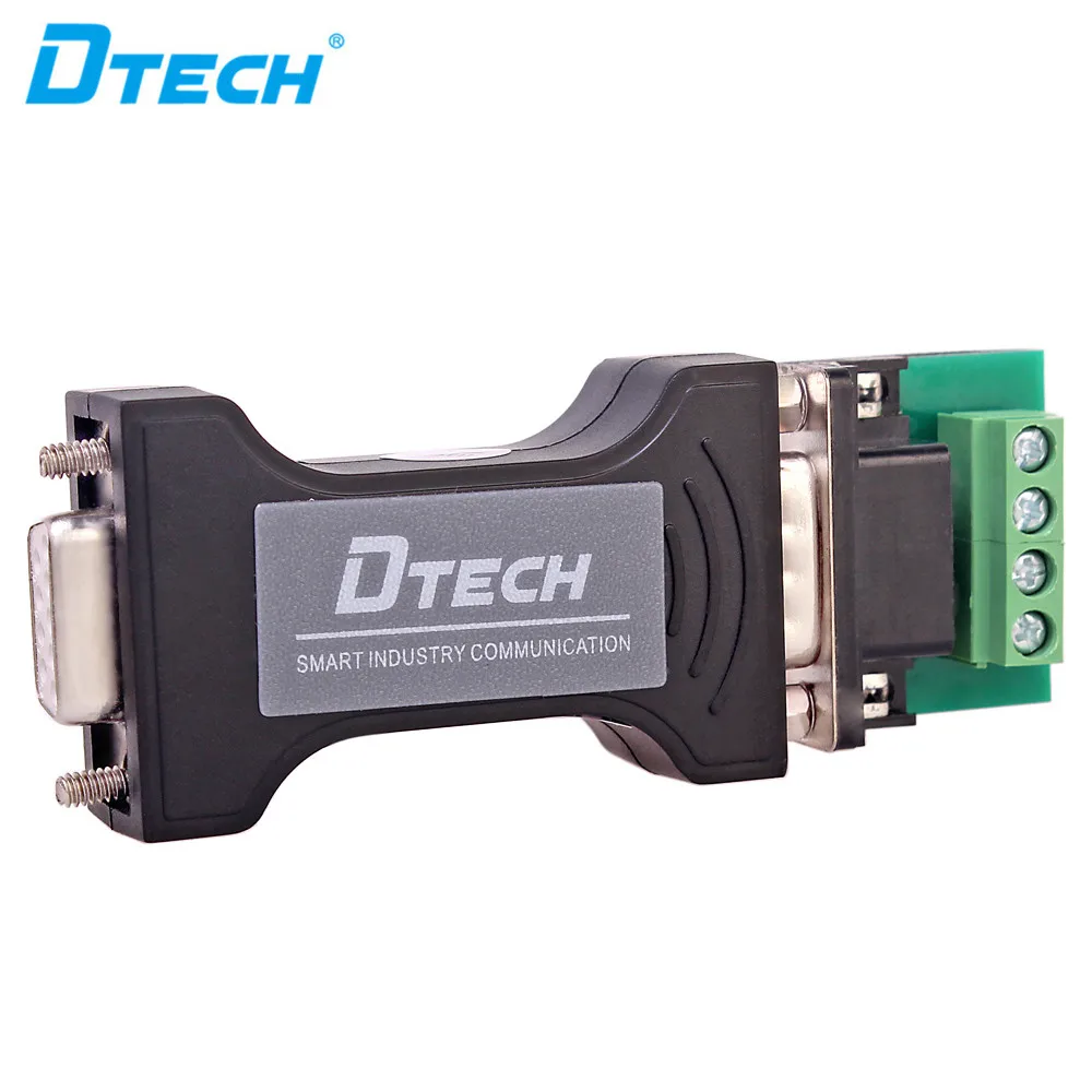 DTECH Atacado Adaptador de sinal de porta serial RS-232 Conversor passivo RS232 para RS485/RS422