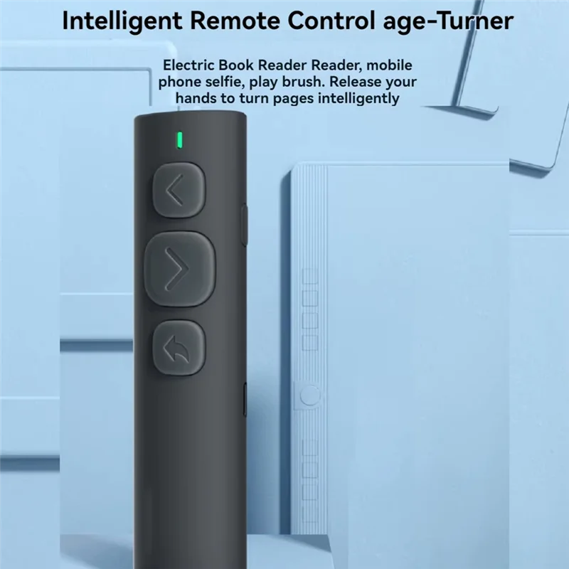 -RRKK BT Page Turner لقارئ الكتب الإلكترونية والهواتف الذكية وجهاز تحكم عن بعد بلوتوث لتنقل مقاطع فيديو قصيرة لنظام Android/IOS قطعة أثرية كسولة