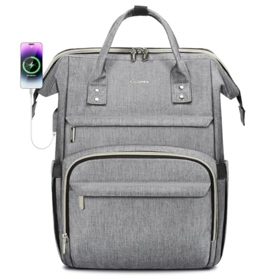 

Laptop Backpack for Women15.6 Inch Professional Womens Travel Backpack Purse Computer Laptop Bag Nurse Teacher Backpack Waterpr