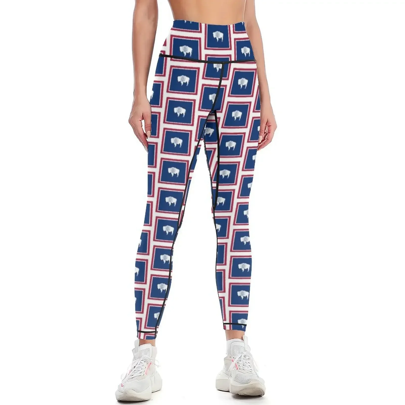 

Wyoming Leggings flared gym's clothing gym womans Fitness clothing Womens Leggings