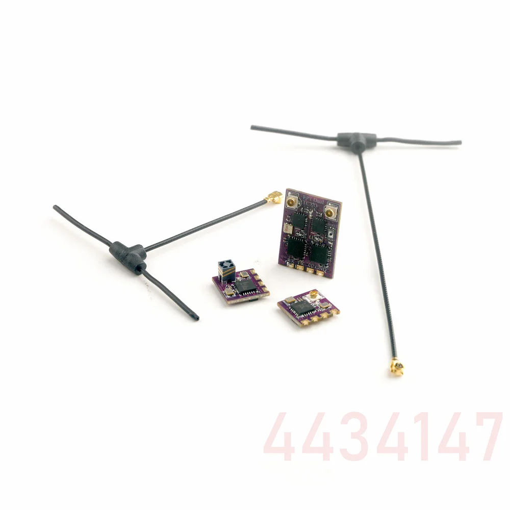 HappyModel 2.4G ELRS EP1 EP2 EP1 DUAL TCXO True Diversity Receiver with RF Amps for FPV Freestyle Long Range DIY Parts