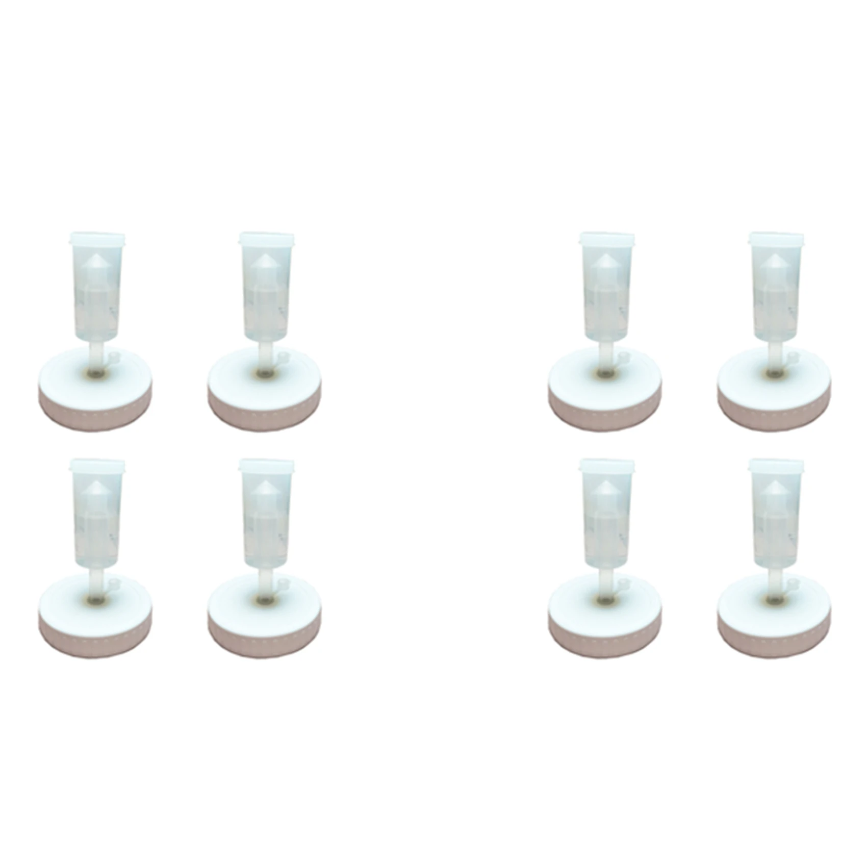

8Pc Mouth Mason Jars Lids Fermenting Lids With Airlocks Fermentation Kit For Making Sauerkraut In Wide Mouth Mason Jars-ABQU