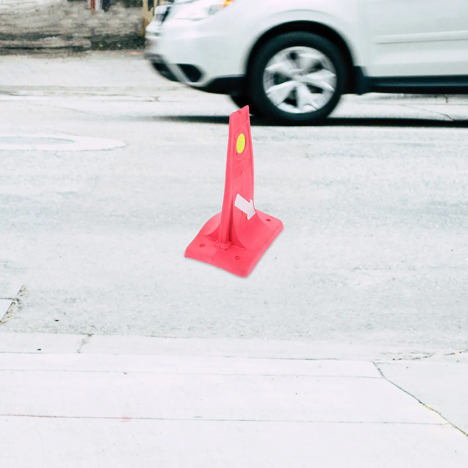 

Дорожный конус-разделитель для автомобилей, светоотражающий, для наружного применения, предупреждающий знак для парковки и тренировок, дорожный знак, знаки для гаража