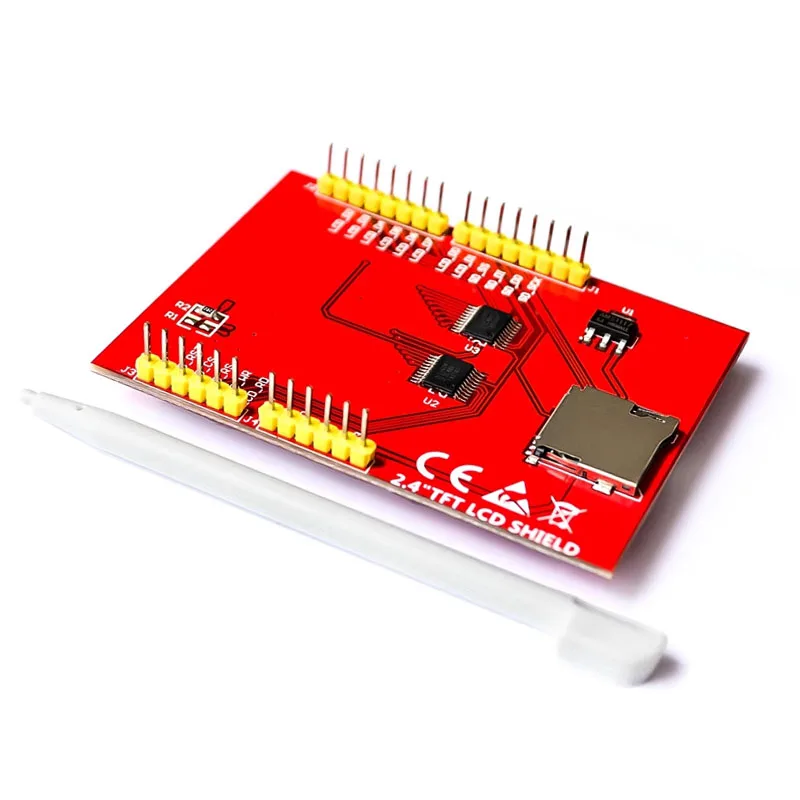 LCD Module TFT 2.4 Inch TFT LCD Color Screen Display Module for Arduino UNO R3 Board and Support Mega 2560 with Gif Touch Pen