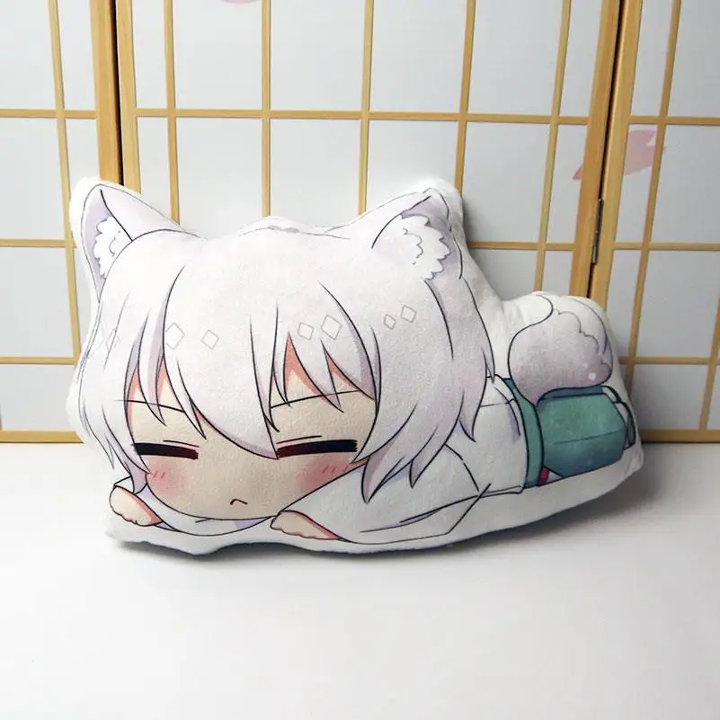 Tomoe kamisama love Anime peripheral  Throw pillow Q edition two-sided design Two-dimensional plush pillow girl birthday gift