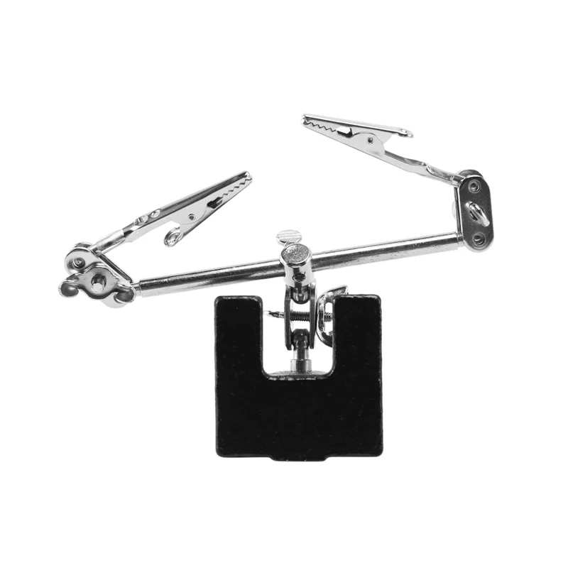 

【Popular】6X Third Hand Soldering Iron Stand Clamp Helping Hands Clip Tool PCB Holder Electrical Circuits Hobby