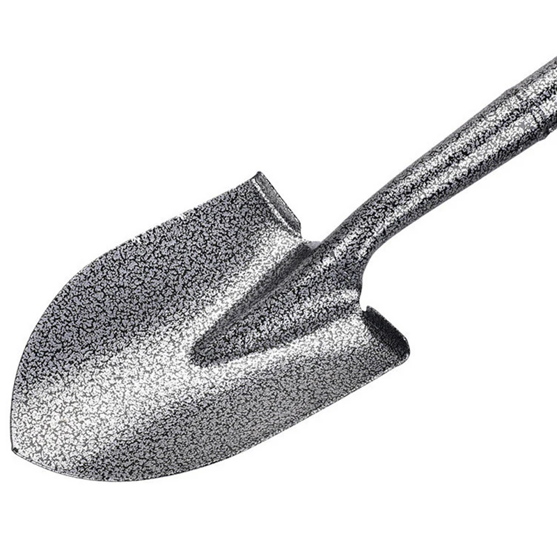 Manganese Steel Digging Shovel Thickened Beach Garden Snow Shovel Integrated Plant Soil Shovel Agricultural Tools With D-grip