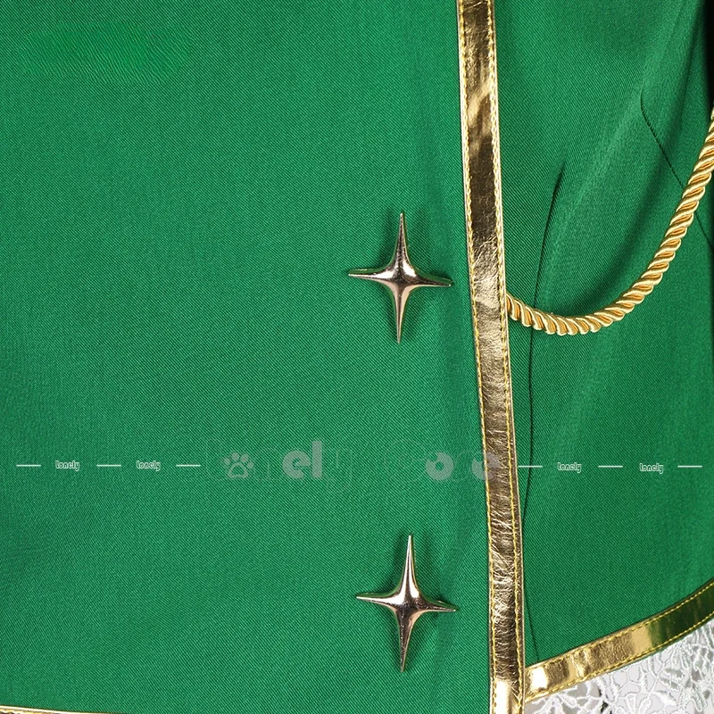 Araga Kiwi Cosplay Costume Anime Gushing Over Magical Girls Wig Leopard Military Uniform Hat Shoes Enormeeta Halloween Party