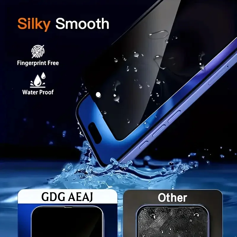 5 szt. Szkła ochronnego zapewniających prywatność do iPhone'a 15 16 14 13 12 11 17 Pro Max Mini, szkło anty-szpiegowskie do iPhone 17 Air XR X XS 15 16 Plus SE