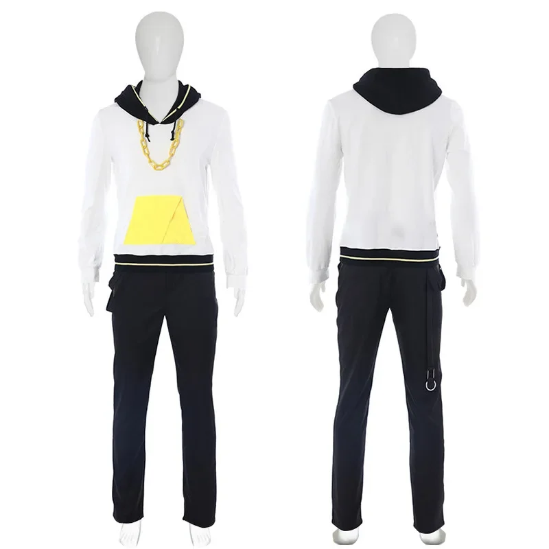 양모 코스프레 의상 할로윈 카니발 파티 복장 애니메이션 유니폼 세트 탑 skitts 바지 여성용 남성용 # 1 #   W