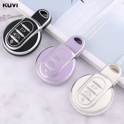 TPU Car Key Case Cover per BMW MINI COOPER S ONE JCW F54 F55 F56 F57 F60 CLUBMAN COUNTRYMAN Remote Fob Holder Shell portachiavi