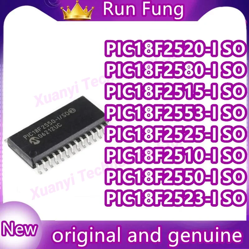 PIC18F2550 PIC18F2515 PIC18F2510 PIC18F2520 PIC18F2525 PIC18F2523 PIC18F2553 PIC18F2580-I/SO package SOIC-28 Original genuine