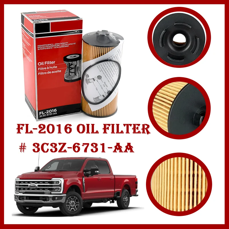 

Oil Filter FL2016 3C3Z6731AA PowerStroke for Ford F250 F-350 SD E-350 E-450 Car Interior Part Factory Pirce Auto Tool
