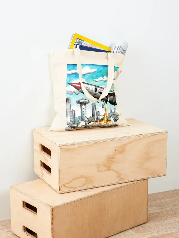 Thunderbird 1 from Thunderbirds Tote Bag supermarket folding bag Cloth bags hand bags Women's shopping bag