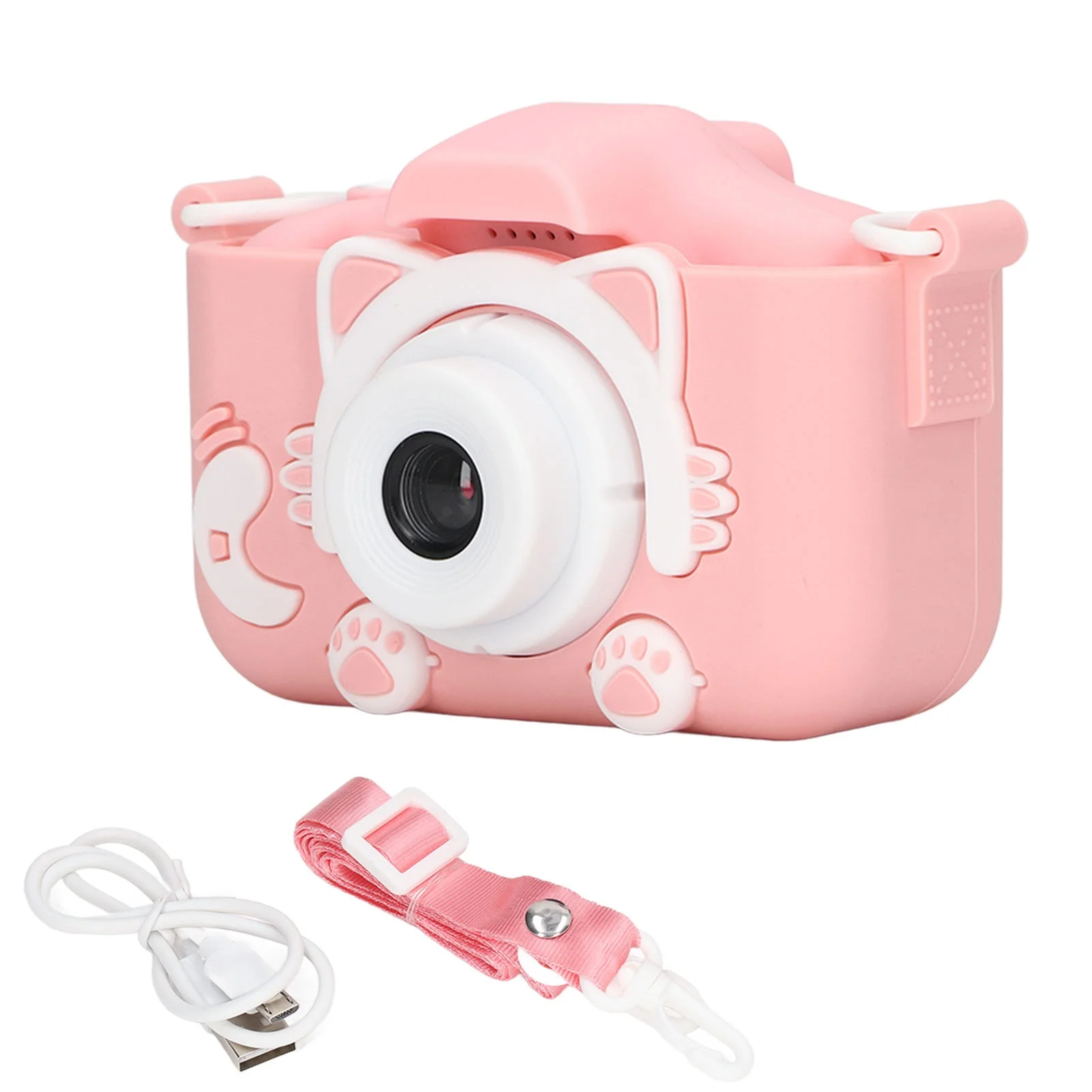 Video Toddler Camera Silicone Mini Kids Camera Toy With Carry Rope for Children