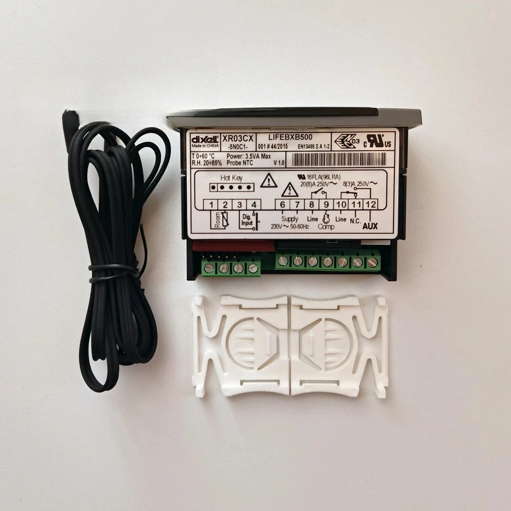 For DIXELL XR03CX-5N0C1 Temperature Controller with Probe Sensor Alarm Function New Original