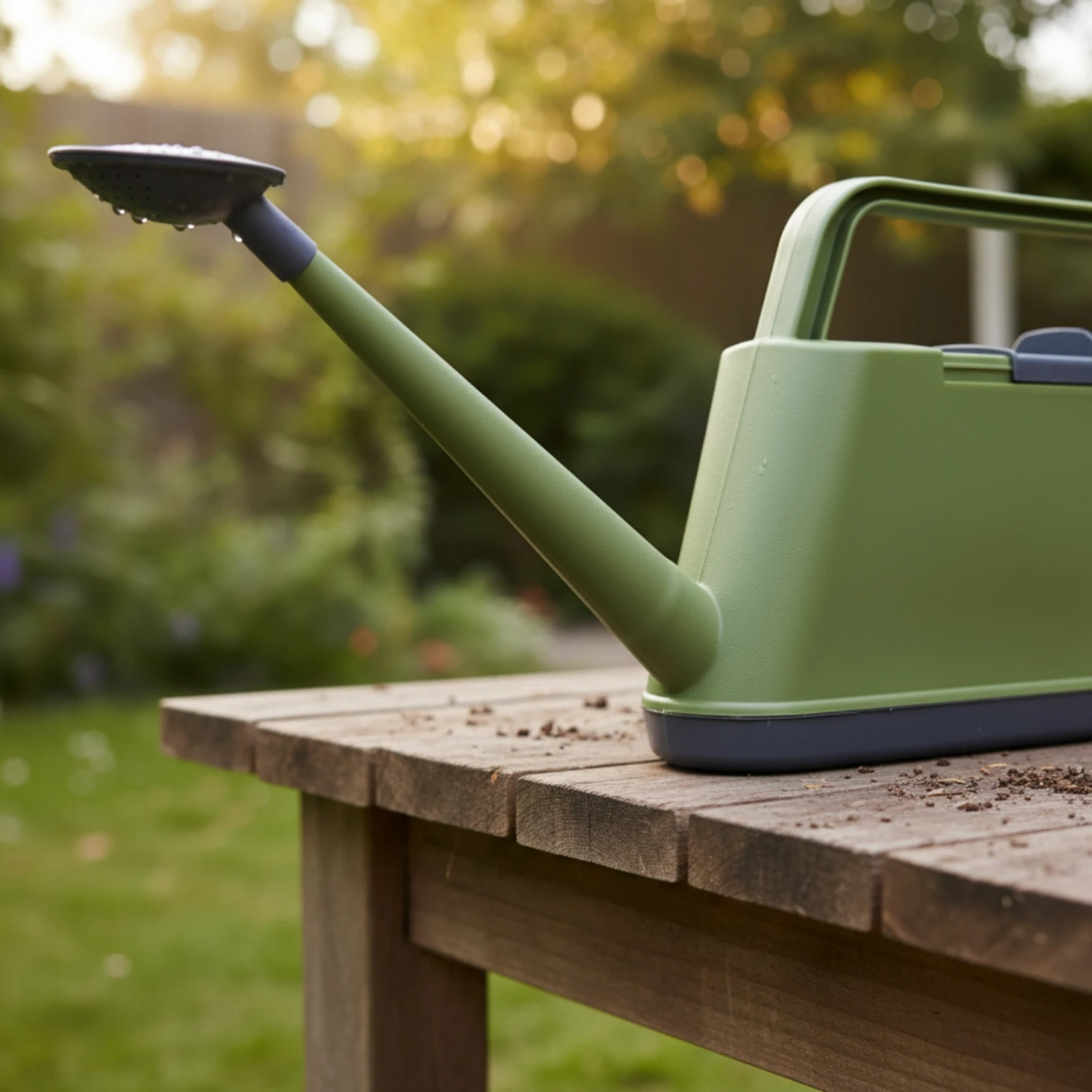 Watering Can Long Spout - Gießkanne aus Kunststoff mit integriertem Griff,