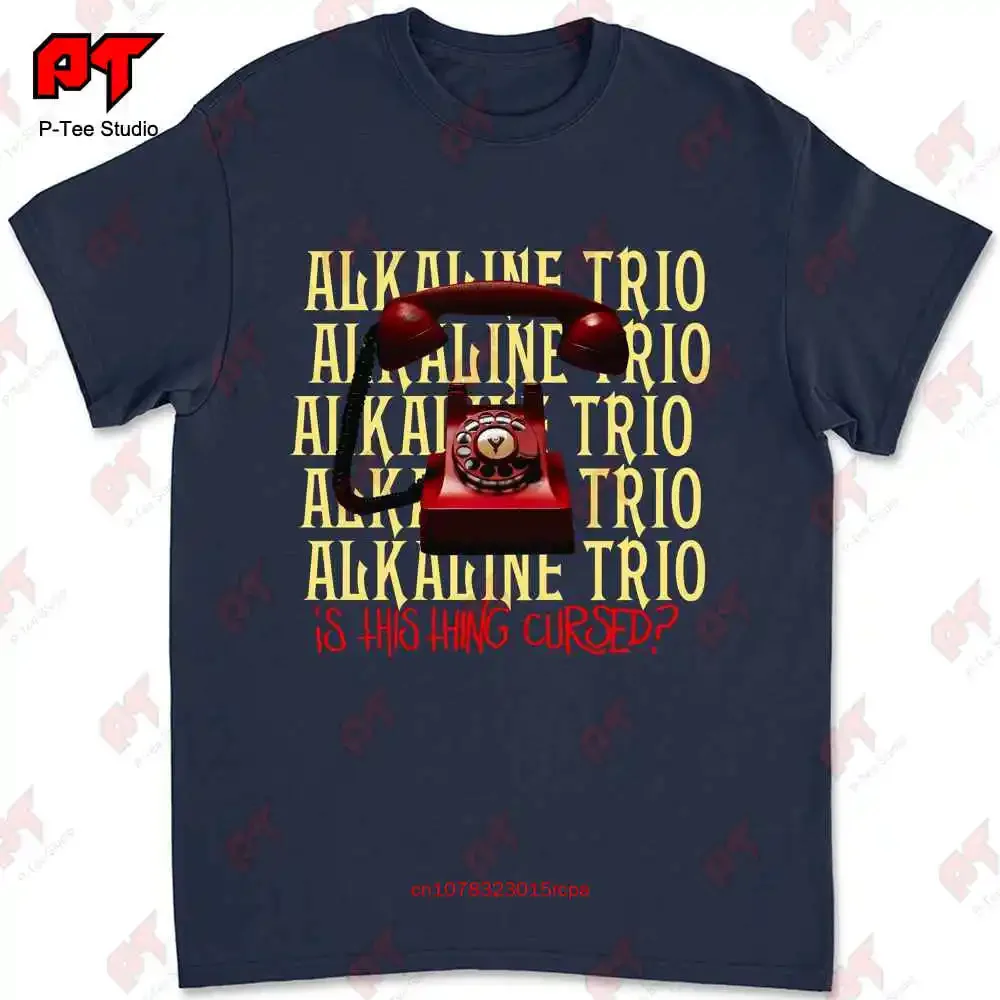 Alkaline Trio Men'S Is This Thing Cursed Repeater T-shirt L4JE