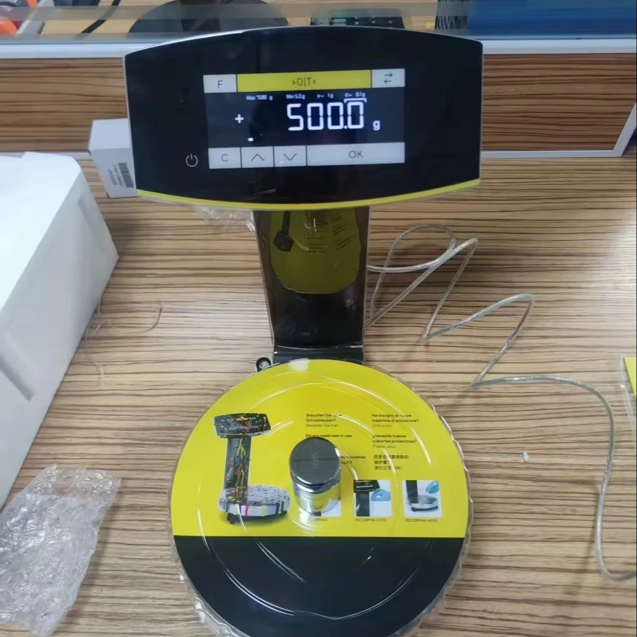 2026 Satorius PMA High Precision Fast Response LCD Liquid Coating Weight   0.1g White Screen Acrylic Car Paint Mixing