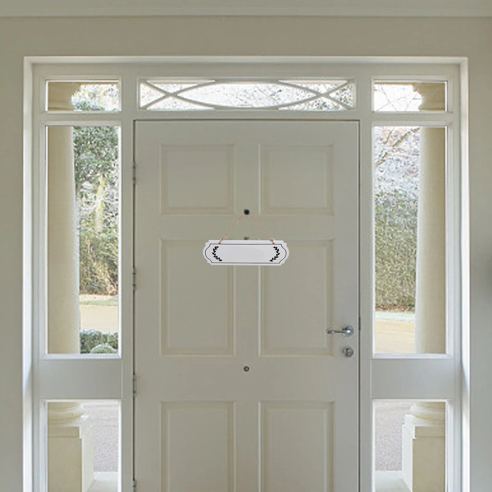 

Wooden Door Sign Blank DIY Writing Sign Board Hanging Wood Plaque Decor Unfinished Wooden Plaque Nordic Open