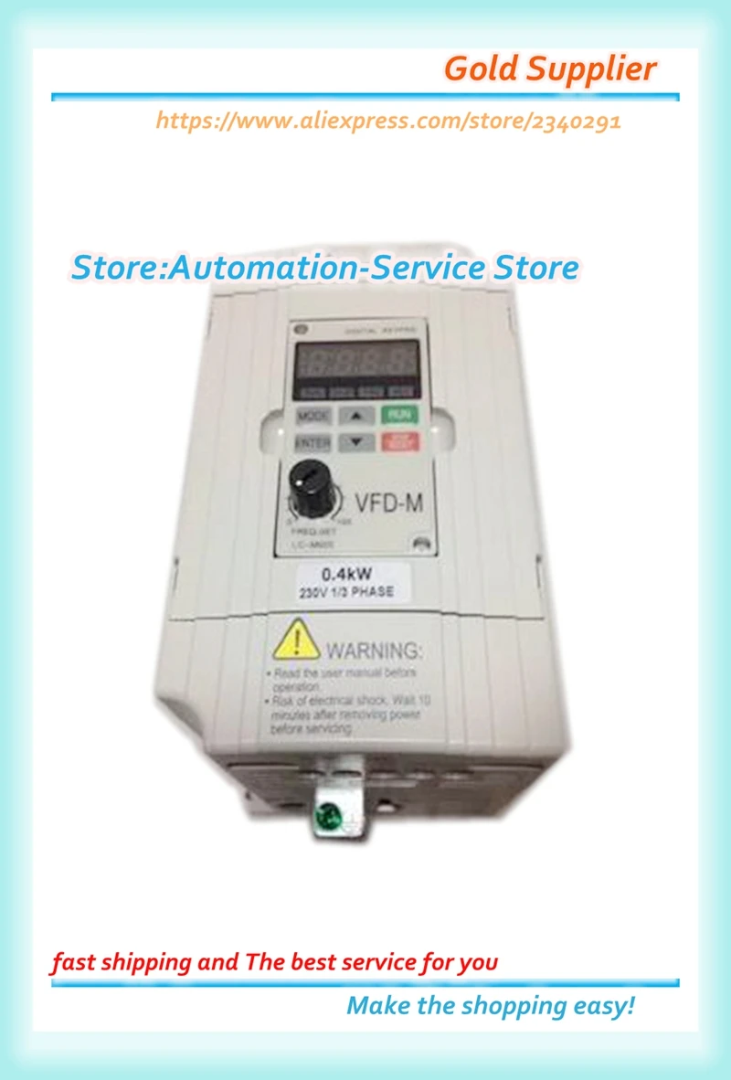 

New delta frequency converter M series VFD004-M21A