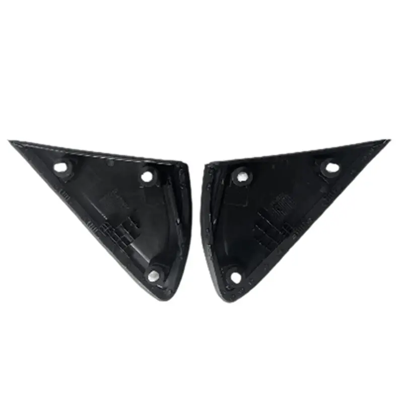 A95E-For Spark 2016-2022 1 Pair Car Rearview Mirror Triangle Panels 42345001 42345002 Door Corner Trim Covers