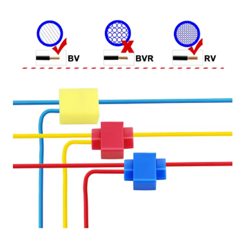【10PCS】Wire Cable Connectors Scotch Lock Electric Quick Splice Terminals Crimp Non Destructive Without Breaking Line
