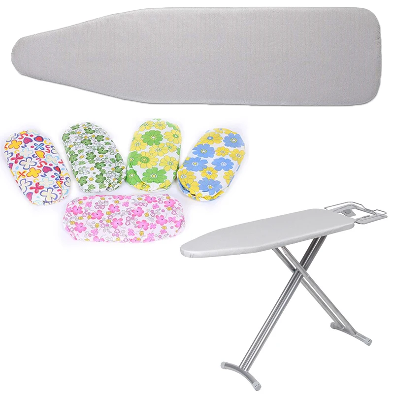 

Polyester Silver Painted Ironing Board Cover Home Universal Silver Coated Padded Ironing Board Cover & 4mm Pad Thick Reflect