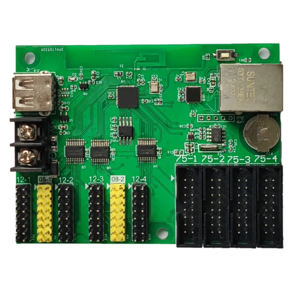 RHX8-64WUN1024B LED Display Dual-Color Full-Color WiFi Control Card Supports USB Port For Safea Stable and Fast Connection
