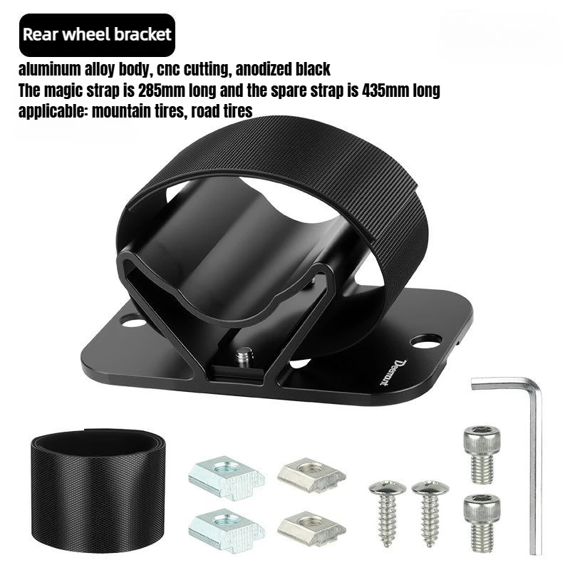 AliExpress NONE Bicycle Fork Mount Car Roof Rack Support Quick Release Thru Axle Carrier MTB Road Bike Front Fork Block Stand Holder Racks