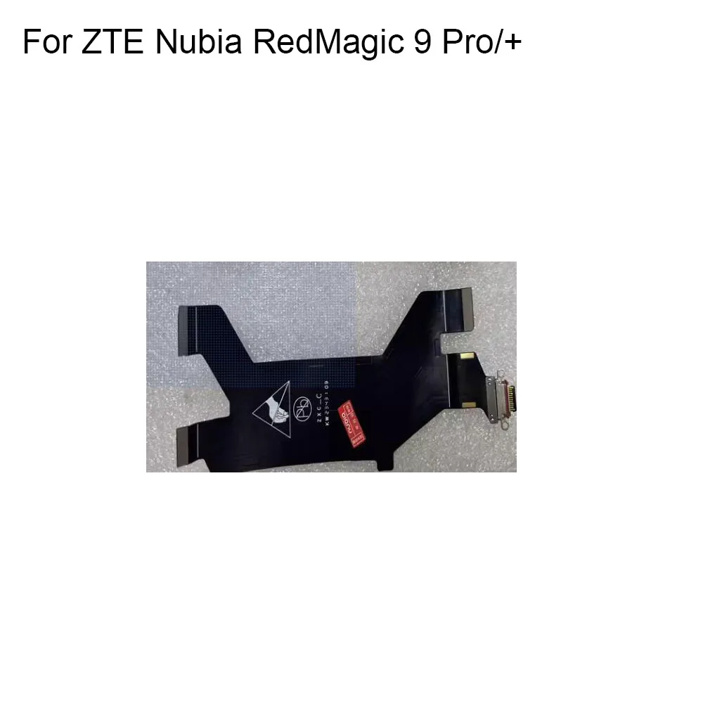 For ZTE Nubia RedMagic 9 Pro usb charging charger Connector FLEX CABLE port Board For Red Magic 9 Pro Plus