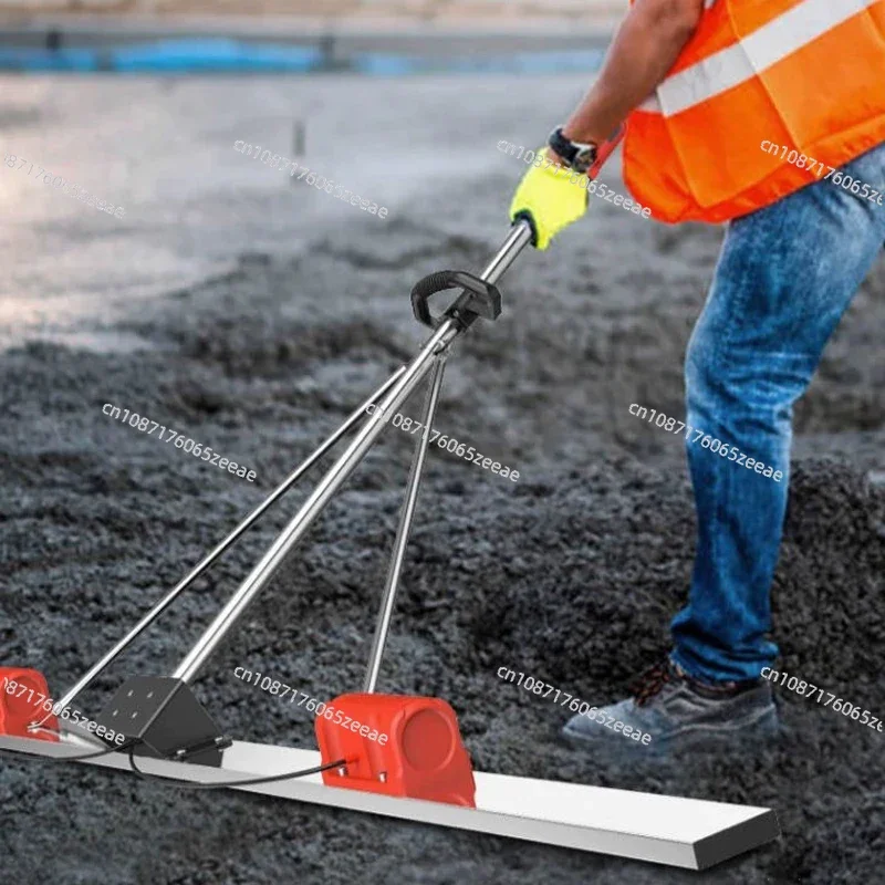 Concrete Vibrating Ruler Road Leveling Machine Lithium Electric Vibrator Electric Trowel Polishing Ruler Leveling Ruler