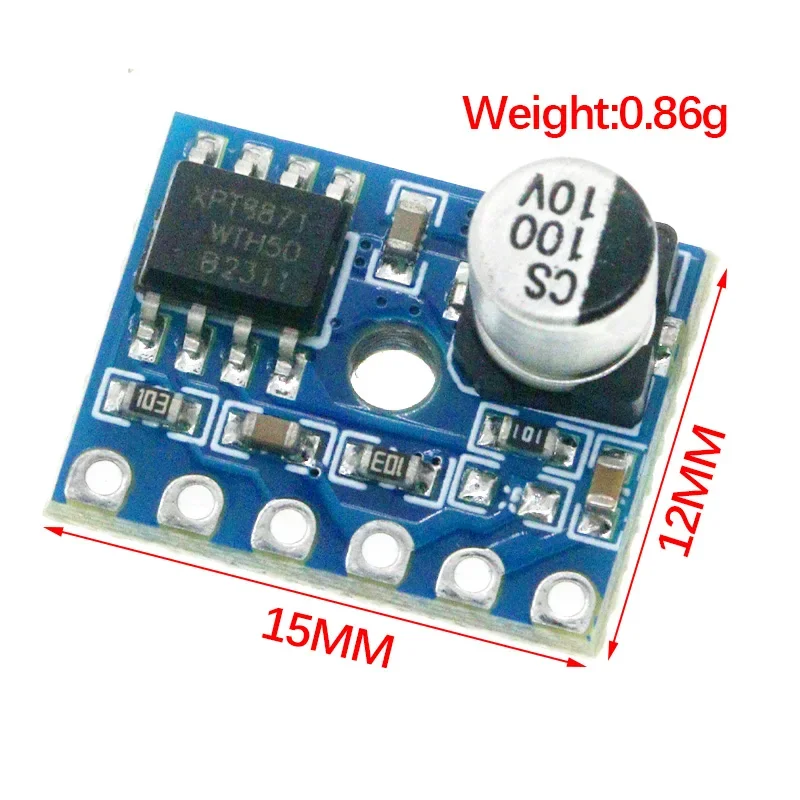 5128 Amplifier Board 5W Class D Digital Amplifier Board Mono Audio Module Low Distortion