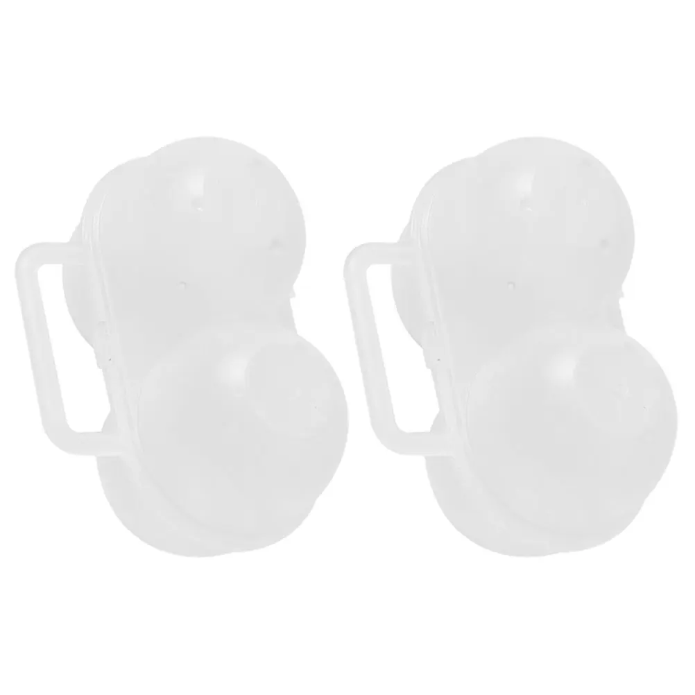 

2Pcs Portable Egg Box Storage Camping Container Outdoor Hiking Case Lightweight Egg Holder Refrigerator