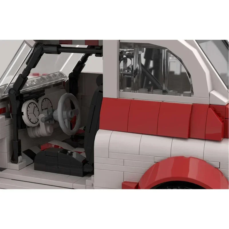 MOC-94923 Klassische Mini Sportwagen Racing Baustein Modell 1138 Teile MOC Kreative DIY Kinder Geburtstag Bausteine Spielzeug Geschenk