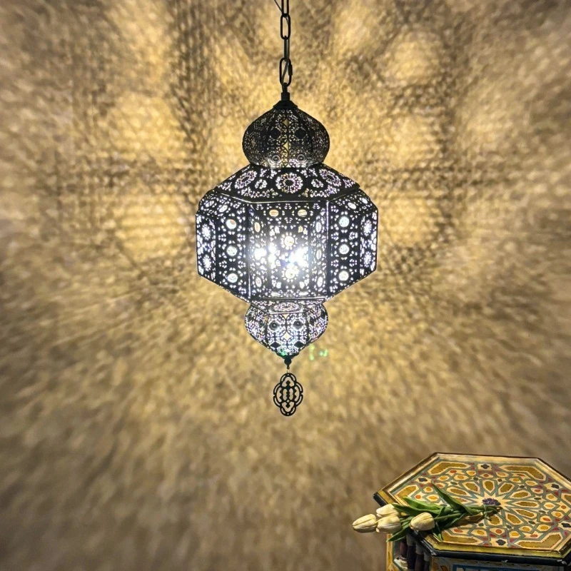 

Железные подвесные светильники Юго-Восточной Азии, экзотические ретро-фойе, ресторан, проживание в семье, бар, дзен, чайная комната, выдолбленные резные светодиодные люстры