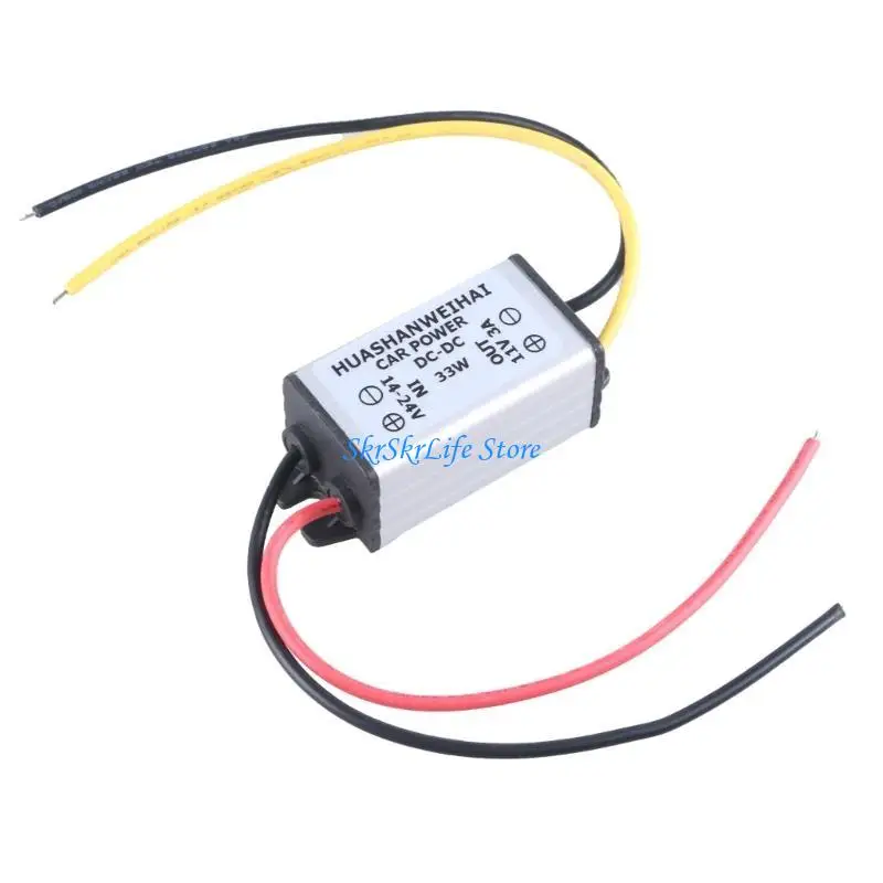 

E65E Car Power Converter Convert 14V-24V to 11V 1A/3A for Led Light Fan Speaker Fan