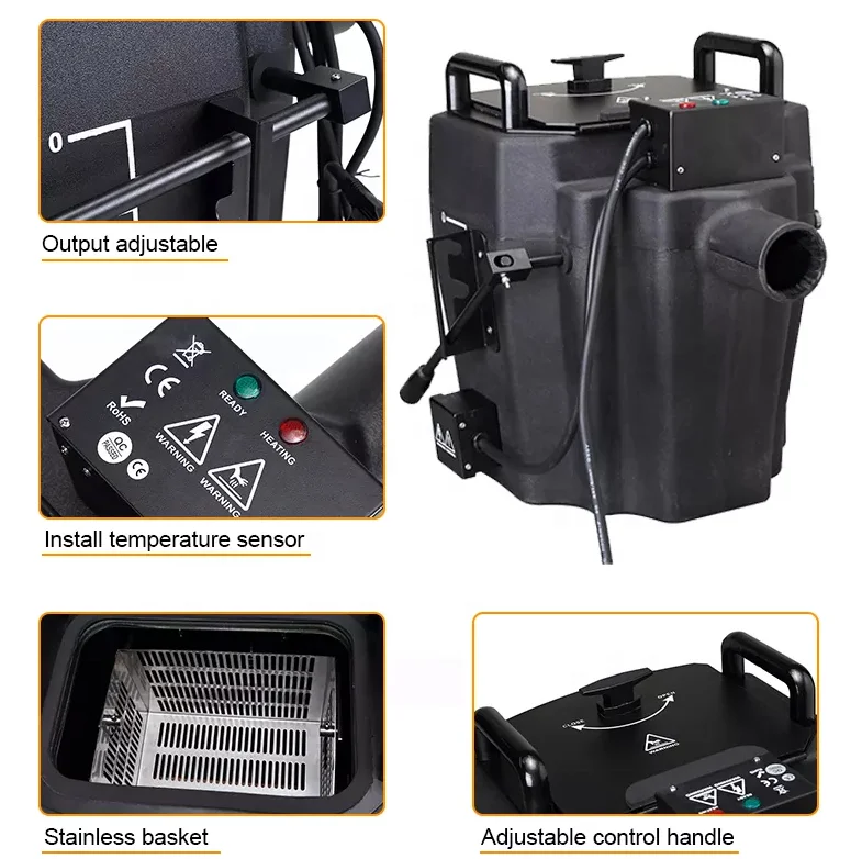 3500W Smoke Machine Low Dry Ice Fog Machine