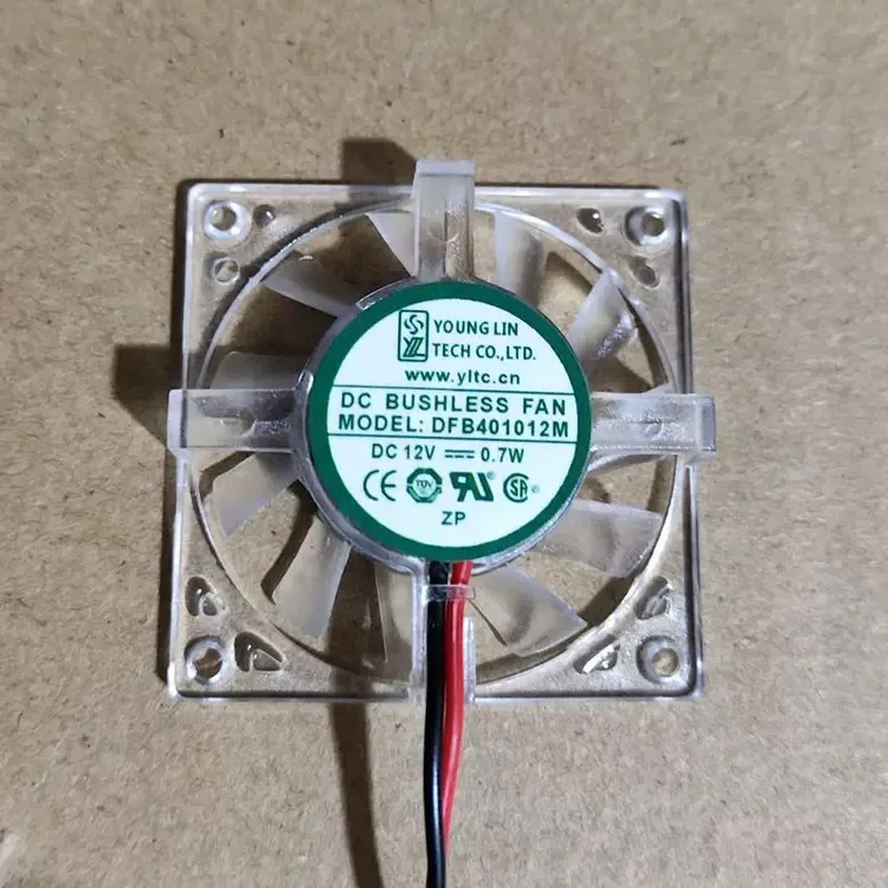 for DFB401012M for Yonglinxing YOUNG LIN 4010 12V 0.7W 3-wire Original Cooling Fan
