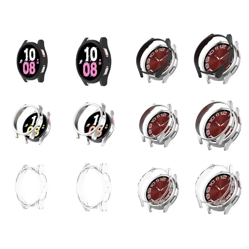 H7JF для GalaxyWatch 6 Bumper Case Case Anti-Scarch