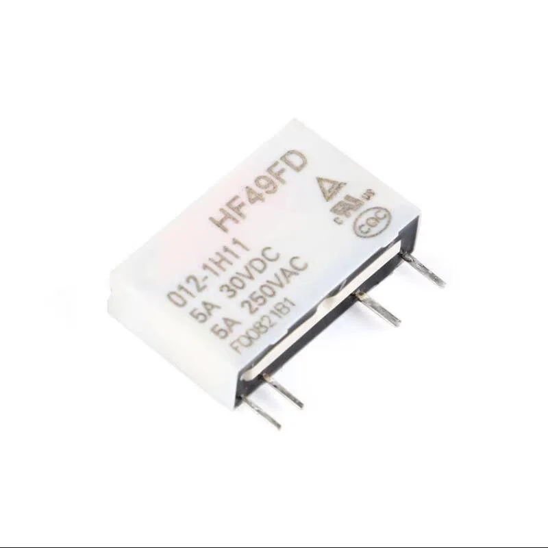 HOT NEW HF49FD-012-1H11 HF49FD0121H11 DC12V 12VDC 12V 5A relay 4PIN