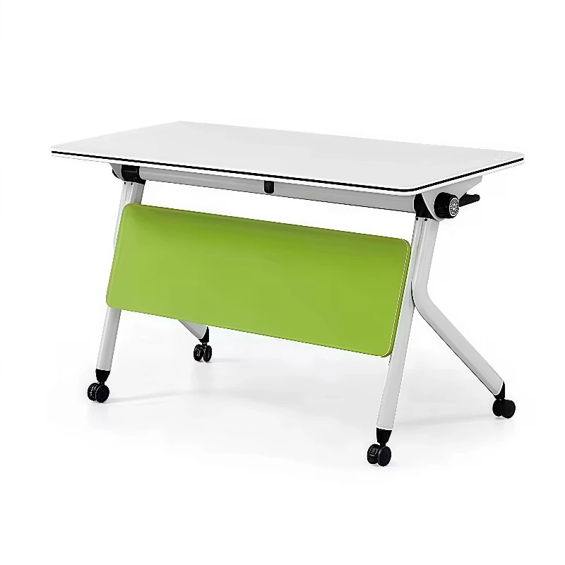 Office Desks Table Thickened Desktop Bold Table Legs Silent Universal Wheel  Tavolo Ufficio Riunione Desk Conference Table