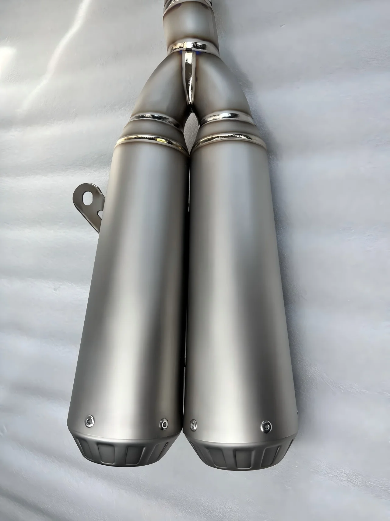 For R1200GS ADV Modified Exhaust Pipe 2005-2007 Straight up Silver Made in China