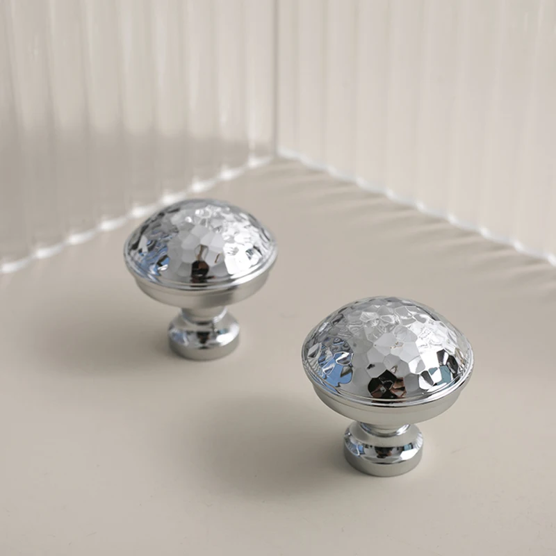 4PCS Solid Brass Hammer Pattern Furniture Pulls Handles Drawer Knobs Cupboard Wardrobe Closet Dresser Cabinet Door Pulls Knobs