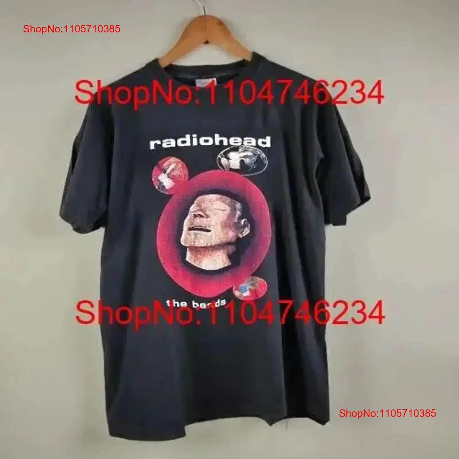 Radiohead The Bends Black Cotton T shirt S 5XL VM8188 vintage Washed Stretched streetwear Top For Everyday Wear homme vintage